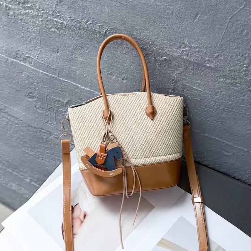 Meijianmei Color-block Tote Mother-and-Child Bag