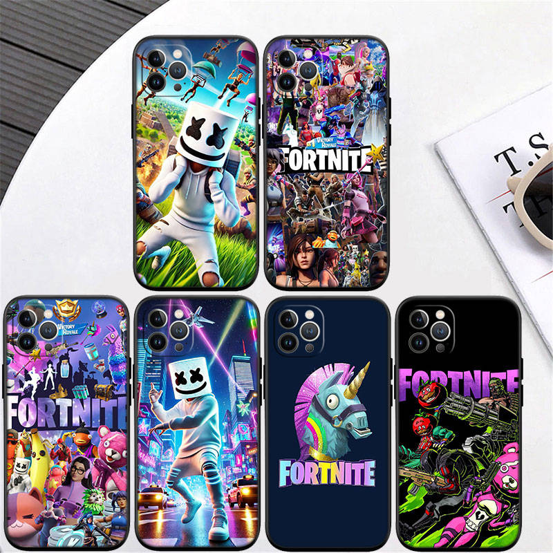 ED20 F-Fortnites Phone Case for Samsung A35 A25 A24 A15 A05S A05 M55 M35 M15 A06 A16 A02 A12 A13 A10 A20 A30 A22 A31 A32 A33 A41 A42 A50