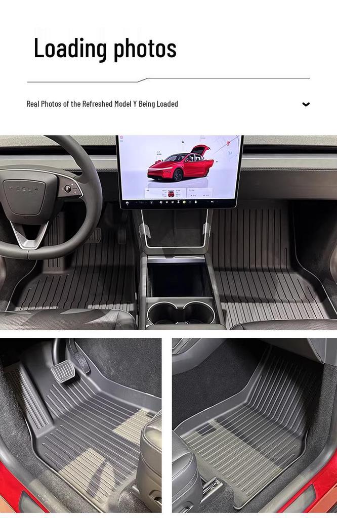 TPE Floor Mats for Tesla Model 3 Interior & Trunk