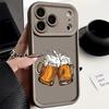 Custodia Colorata con Stampa Bottoni e Blocchi Per iPhone 17 Pro Max 17e 16e Cover Bumper Morbida in Silicone Antiurto Per iPhone 16 15 14 13 Pro Max 11