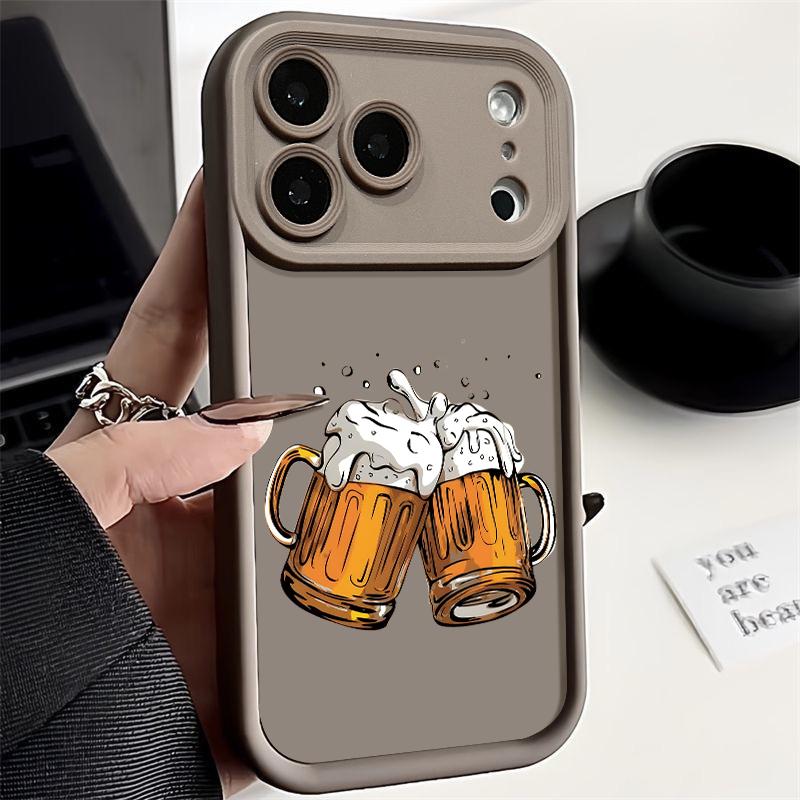 Custodia Colorata con Stampa Bottoni e Blocchi Per iPhone 17 Pro Max 17e 16e Cover Bumper Morbida in Silicone Antiurto Per iPhone 16 15 14 13 Pro Max 11
