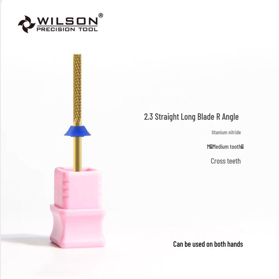 WILSON Tungsten Steel Nail Art Grinding Stick for Residual Glue and Callus Removal