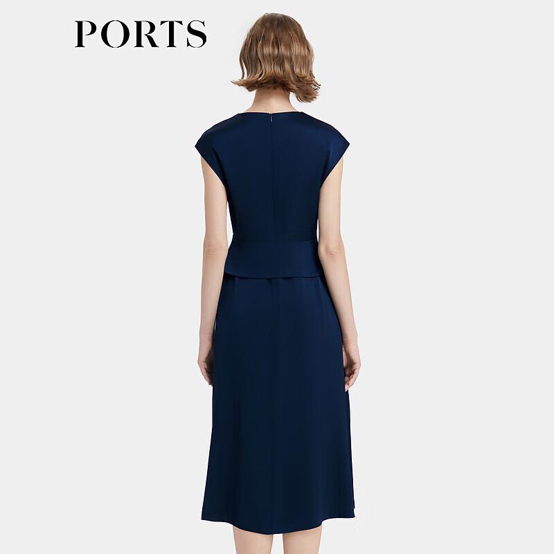 PORTS Summer Irregular Waist-Cinching Dress