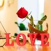 Love Nested Ornaments Hot Selling Valentine's Day Gifts Wooden Craftsmanship LOVE Decoration Home Wedding DIY