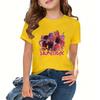 Kids Girls Kpop Hunters Zoey Mira Rumi Print Fashion Cute T-shirt