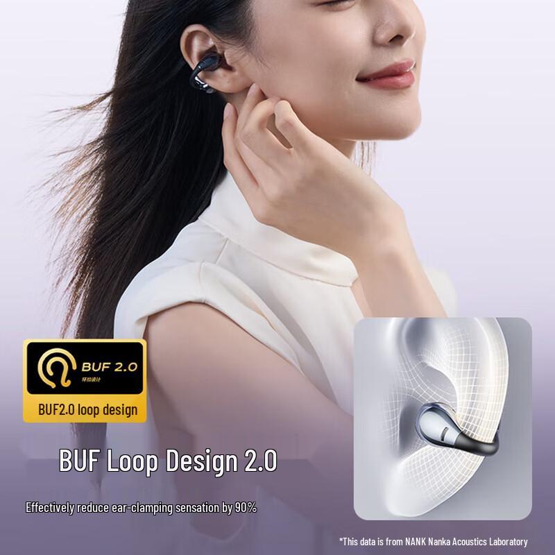 NANK Ultra Open-Ear Clip-On True Wireless Sport Earbuds
