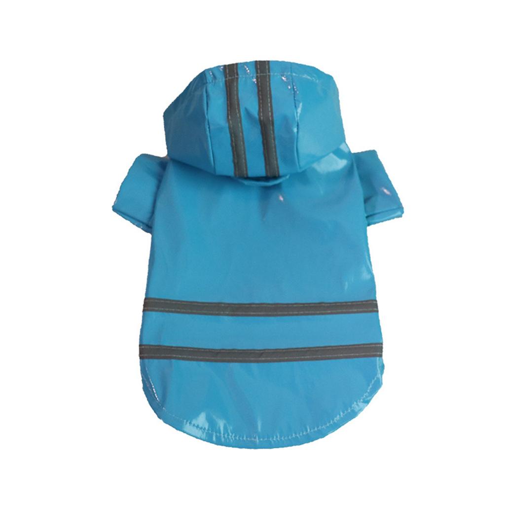 Reflective Pet Dog Raincoats Suitable for Large Medium and Small Dog Clothes Windproof and Rainproof Puppy Rainwear