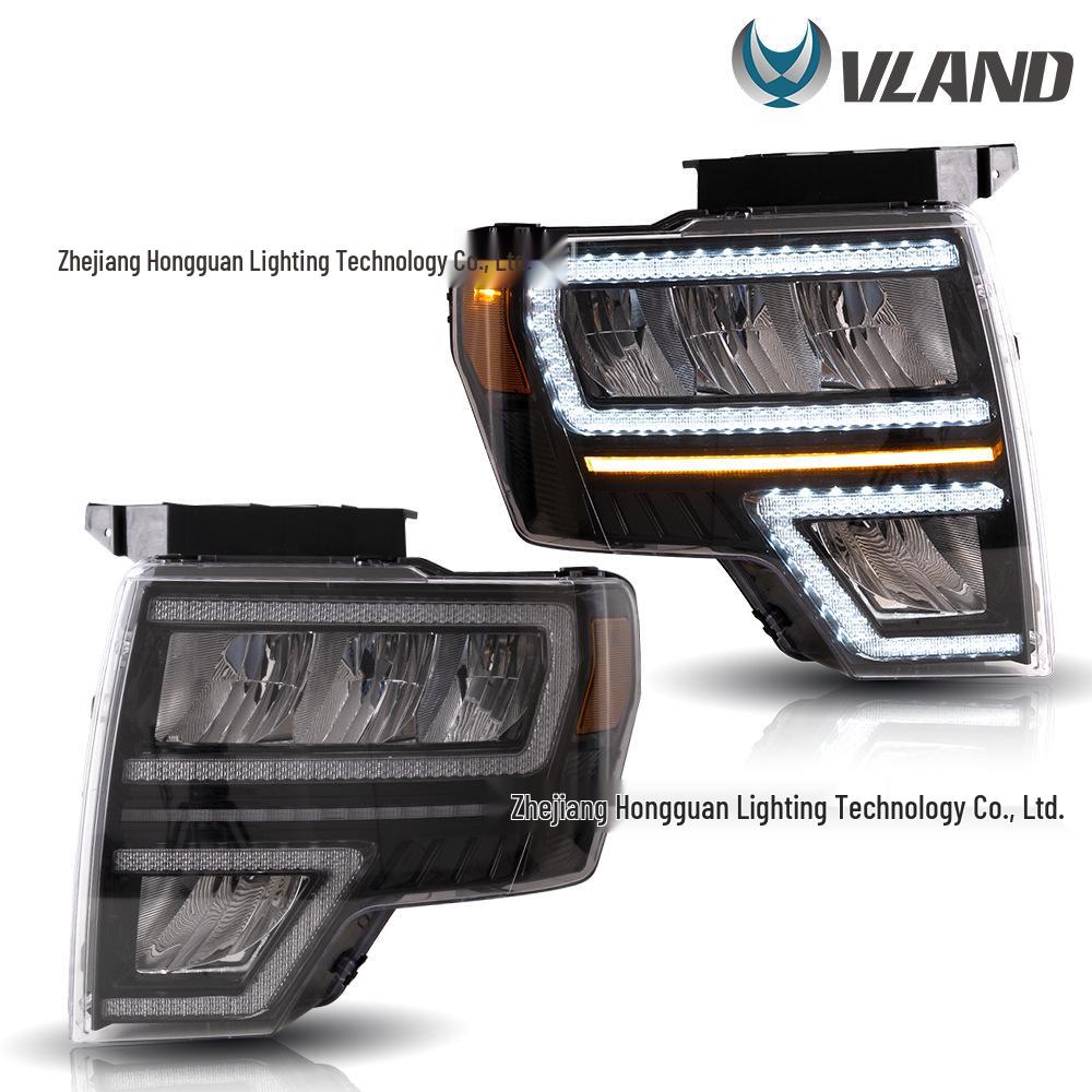 Custom LED Headlight Assembly for 09-14 Ford F150