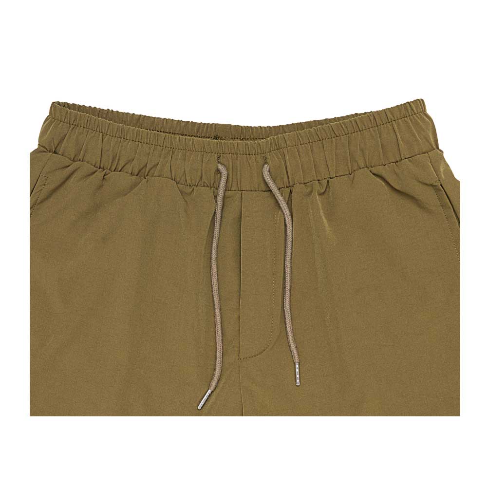 FRAME OFF Circle Logo Swim Shorts_Khaki
