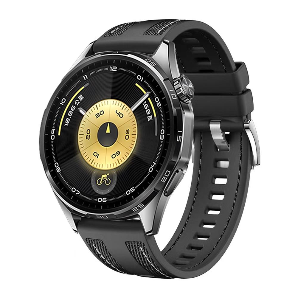 Pasek Sportowy Do HUAWEI WATCH GT 5 6 46mm 41mm 5 6 Pro 46 Kompozytowy Nylon+Silikon 18mm 22mm Bransoleta Correa HUAWEI watch 6 Pasek