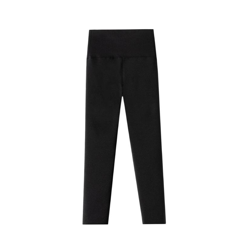 Women's High-Waisted Fleece-Lined Shark Leggings: Winter Warm Slimming Yoga Pants