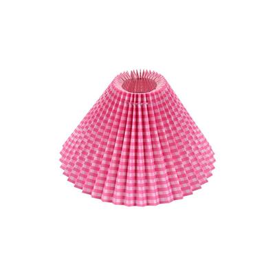 Home Decoration Modern Pleated Lampshade Washable Minimalist Chandelier Cover DIY Retro Table Lamp Cover Pendant