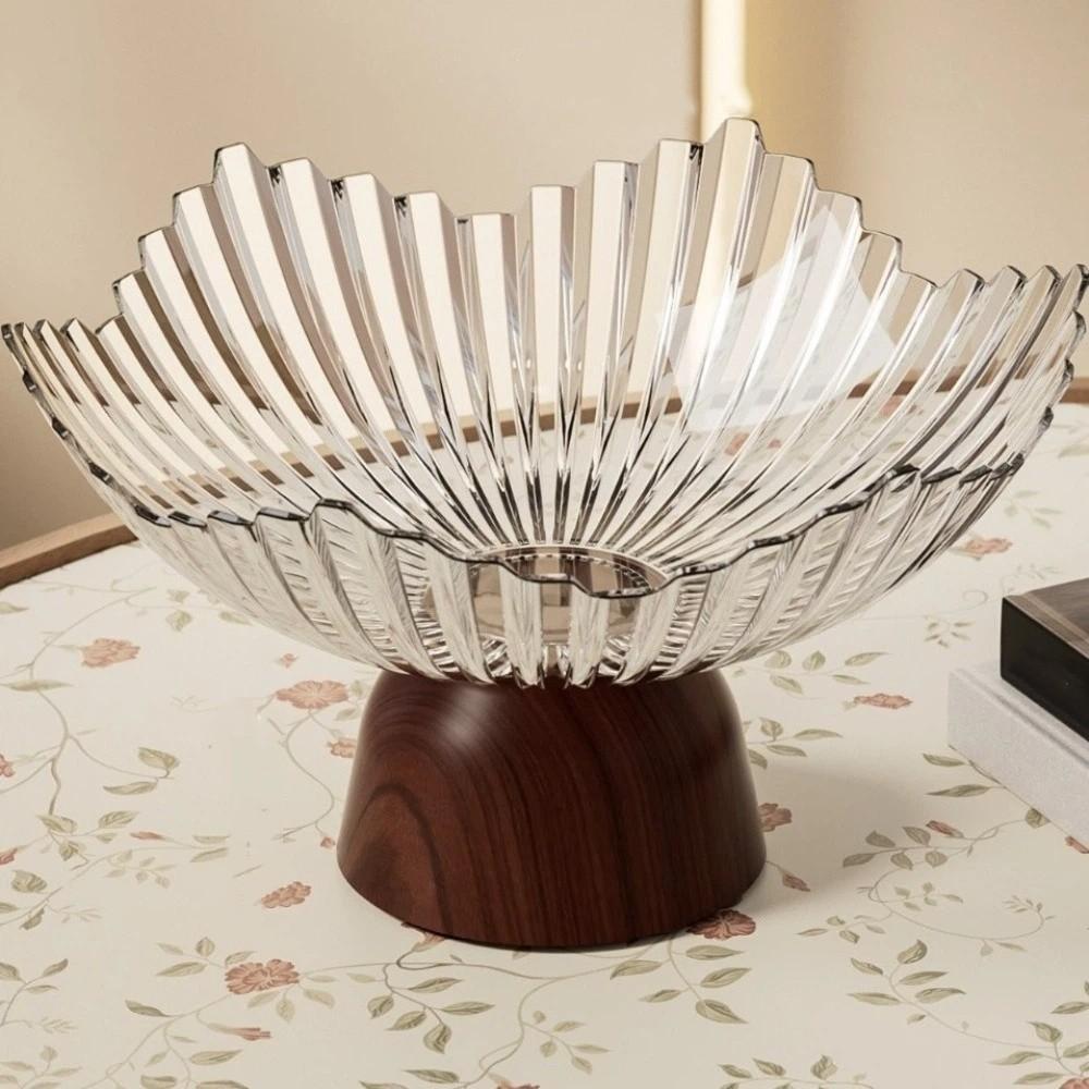 Modern Storage Tray High-footed Base Fruit Tray Creative Pedestal Fruit Bowl Wedding White Round Base