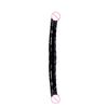 Double-Headed Dragon Penis Butt Plug Lengthened Transparent Female Tonglala Crystal Penis Simulation Masturbation Stick Device Adult Sex Product