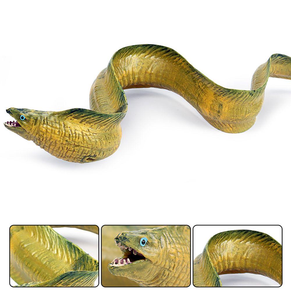 Toy Early Learning Marine Organism Electric Eel Figurines Moray Eel Model Simulation Sealife