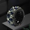 Non-slip Comb Design Elegant Ponytail Hair Clip Colorful Rhinestone Decor Ponytail Hairpin Styling Tool