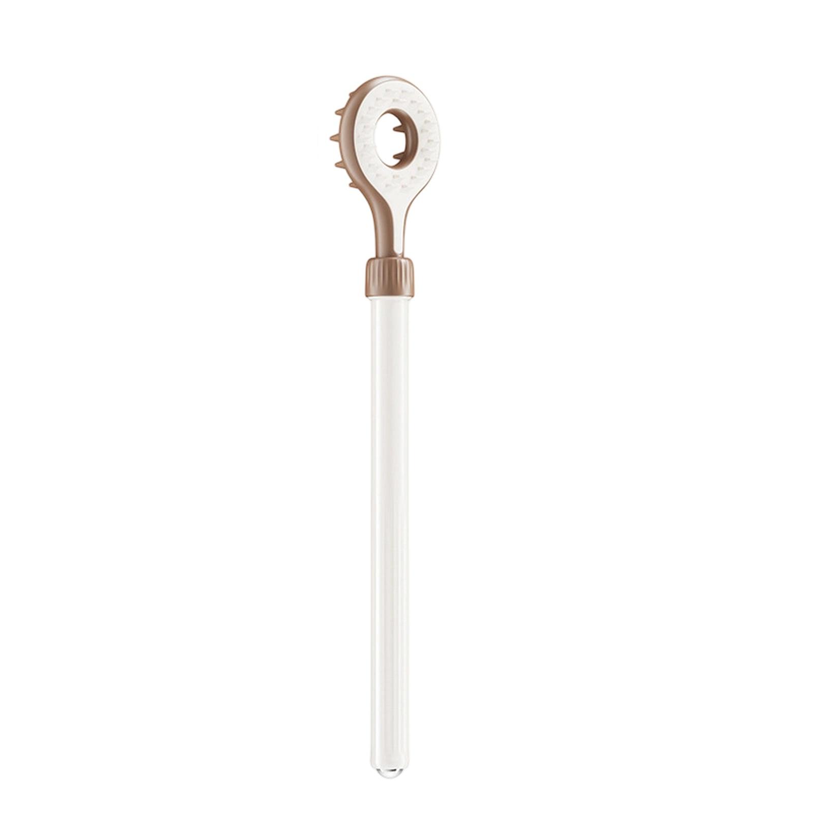 Extendable Back Scratcher Long Handle Portable Massager one size коричневый