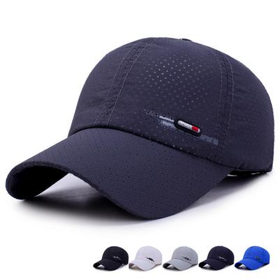 Summer Quick Dry For Men Sports Running Sweat Baseball Cap Male Canada Golf Caps Women Solid Snapback Bone Hat