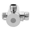 3 Way Shower Head Diverter Valve Tee Connector Shower Adapter Adjustable Arm for Toilet Closestool Bathroom Shower