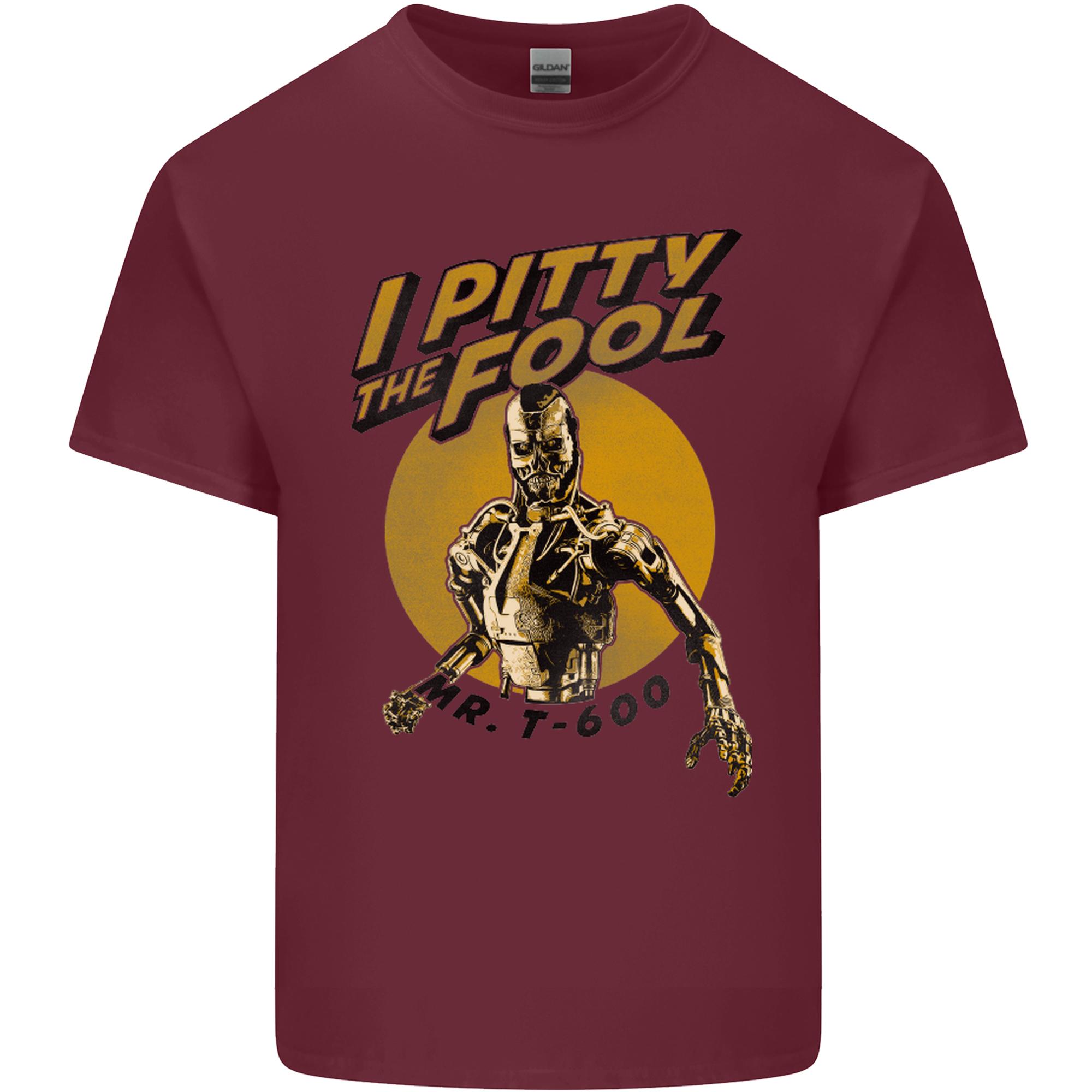 MR T600 Pity the Fool Funny Parody Unisexs Light Cotton TShirt S
