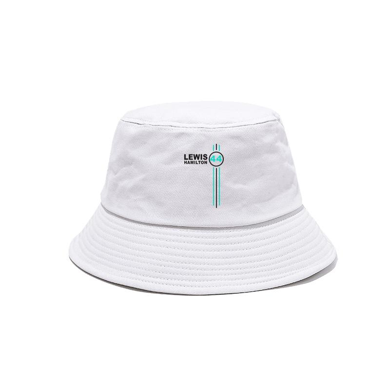 Lewis Hamilton Bucket Hats Cool Sun Caps Summer Outdoor Sunscreen FisherUnisex Hat MZ