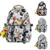 New Backpack Cute Commuter Animation Schoolbag Junior High School Students Lightweight Large Capacity Travel Backpack