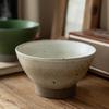 Retro Grobkeramik Hutschale Haushalt Nudelschale Suppenschale Hohe Schale Japanisches Geschirr Schale Keramikschale Gemüseschale Tiefe Schale