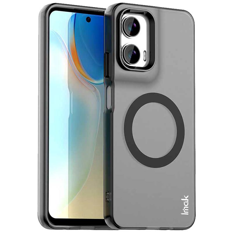 

IMAK For Motorola Moto G35 5G Case Compatible with MagSafe PC+TPU Protective Phone Back Cover Type A