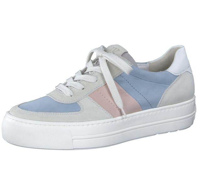 

Женские слипоны Paul Green Damen sneaker бежевые hellblau pastellorange 39