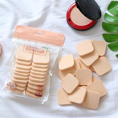 20Pcs/Set Makeup Puff Non-Irritating High Elasticity Cozy Good Ductility Soft Saving Powder Comfortable Cosmetic Puff Dry Use Blender Beauty