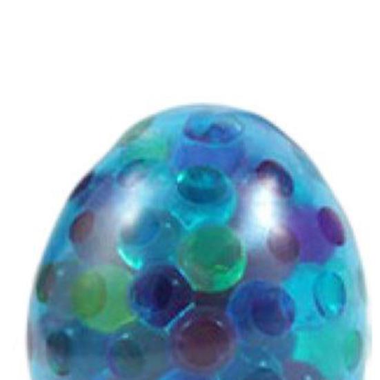 Yousheng Easter Egg Toy Elastic Quick Recovery Colorful Anti-stress Ball Pinch Toy Relieve Boredom Soft TPR Squeeze Egg Children Decompression Toy