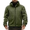 Men's  Fleece Outdoor Warm Fleece Jacket Hooded Coat Jacket