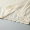 Spring/Summer 2025 Women's Cross-Border Openwork Knit Bubble Sleeve Sweater