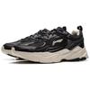Li Ning Shooting Stars 2K Cushioning Slip Resistant Abrasion Resistant Support Low top Chunky Sneakers Men's Black AGCU329-2