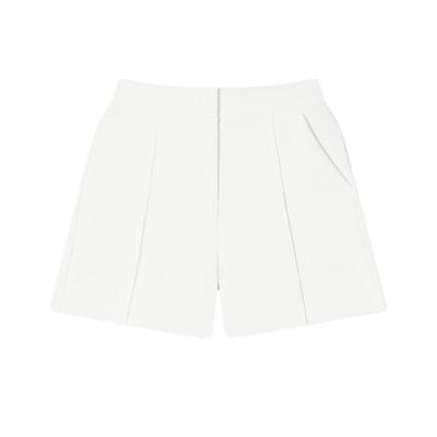 Emerald Fashion Versatile Brand Logo Design Casual Shorts Women Shorts Cloud-White F11W524801F-WT