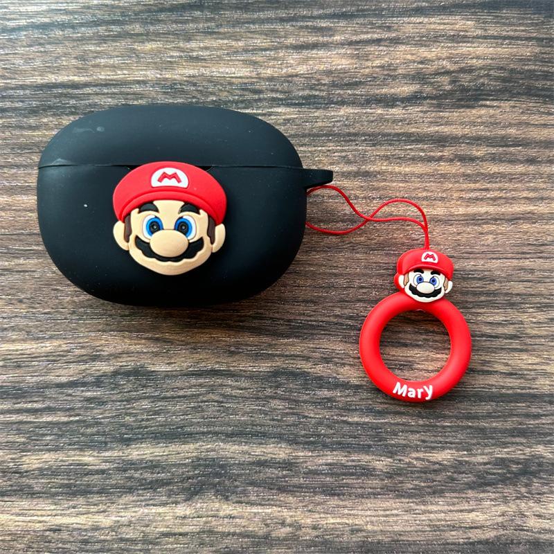 Suitable for Magic Sound Studio Buds beats Wireless Bluetooth Headset Case Noise Cancelling Cartoon Soft Case