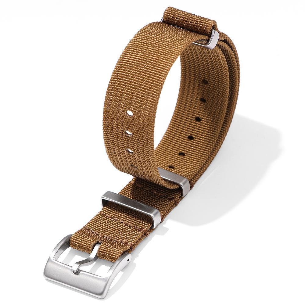 Nový žebrovaný nylonový řemínek k hodinkám Nylonový řemínek k hodinkám 18 mm 20 mm 22 mm pro Omega Příslušenství k řemínkům k hodinkám pro vojenské řemínky k hodinkám Náramky