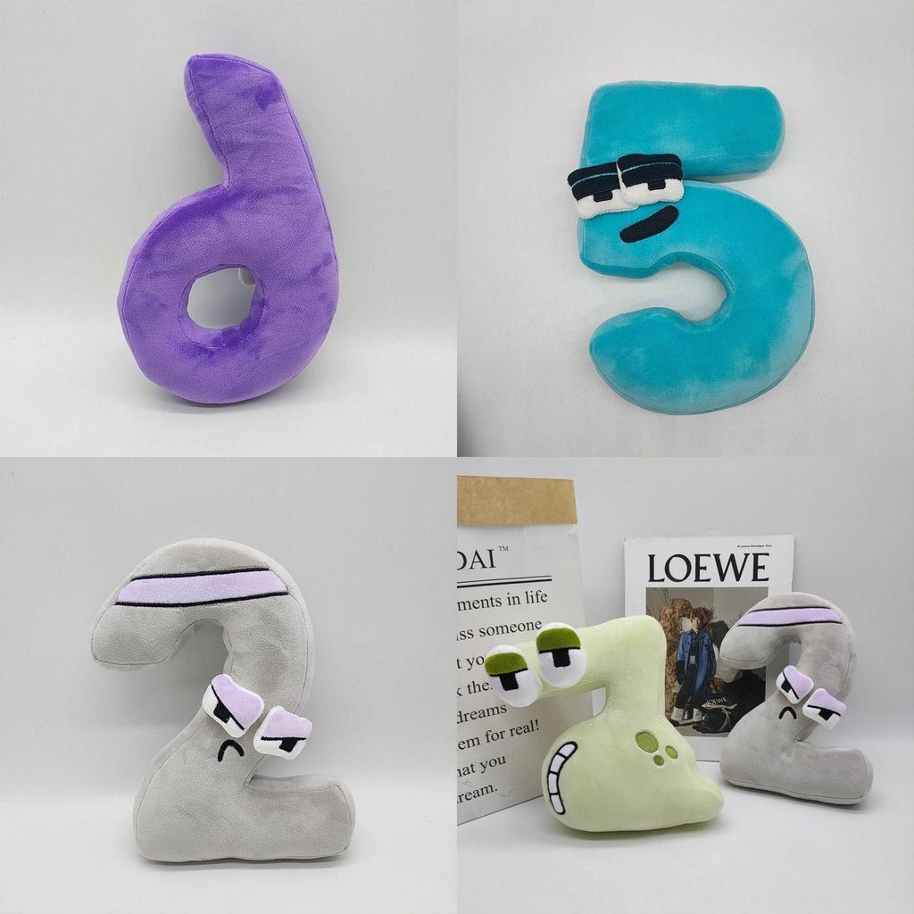 Kuschelige Number Lore Plüschpuppe Weiches Stofftier Pädagogisches Spielzeug Wohnkultur Weihnachtsgeschenk