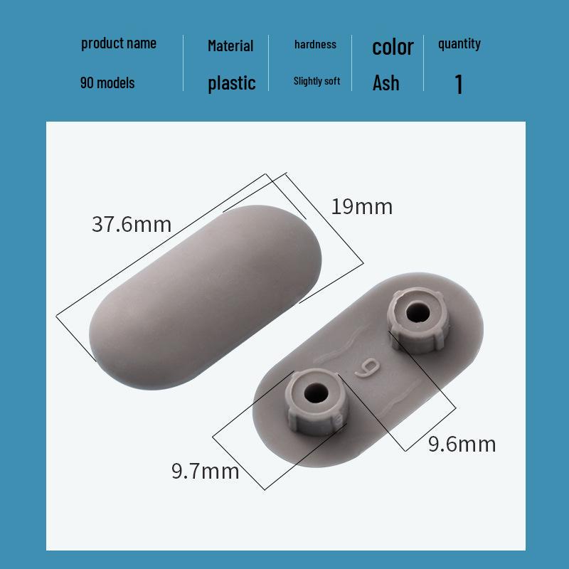 Toilet Seat Cushion: Anti-slip Shock Absorbing Silent Rubber Pads