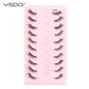 YSDO Half Lashes 5/7/10 Pairs Half False Eyelashes Soft Natural Cat Eye Lashes Makeup 3D Mink Eyelash Extension Fluffy Faux Cils