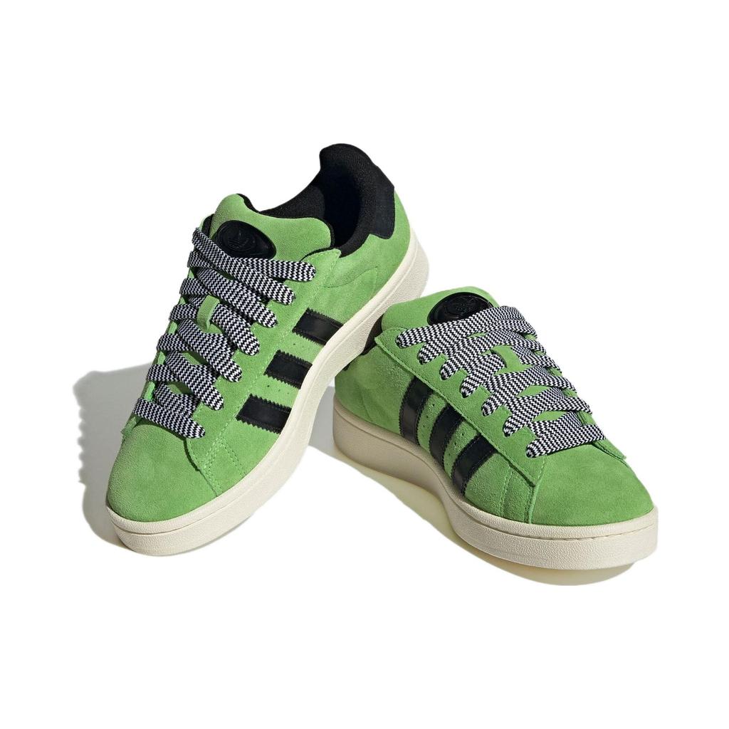 adidas Campus 00s Solar Green Black Women Sneakers Core-Black Off-White HQ4409