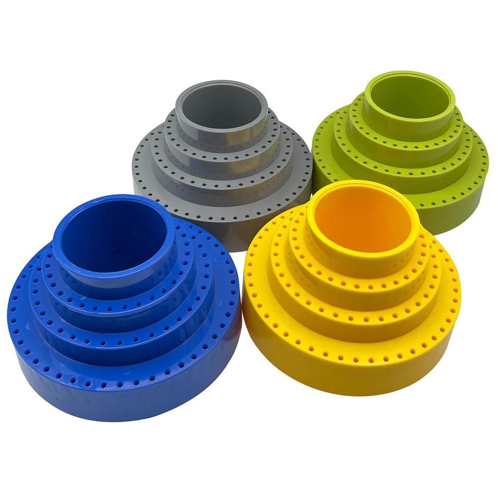 1 buc. Cutie Profesională Rotativă de Depozitare pentru Burghie de Formă Rotundă, Rotativă 360°, Organizator Suport pentru Vârfuri de Scule de Rectificare, Instrument DIY pentru Bijuterii