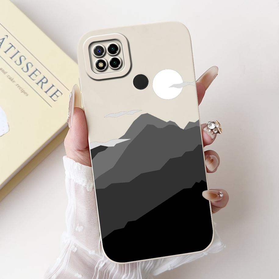 For Xiaomi Redmi 9C NFC Case For Redmi 10A Sport Cover Fashion Flower Fundas For Redmi 9 Activ 9C Anti-Drop Soft Silicone Bumper
