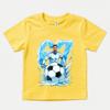 T-shirt Casual con Stampa per Bambini e Bambine Top Estivo Morbido e Comodo Manica Corta