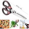Scissors Heavy DutyKitchen ScissorMultipurpose Utility Stainless Steel ScissorKitchen Shears for Chicken Poultrymeat Vegetables