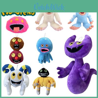 My Singing Monsters Plush Toy Blue White And Pink