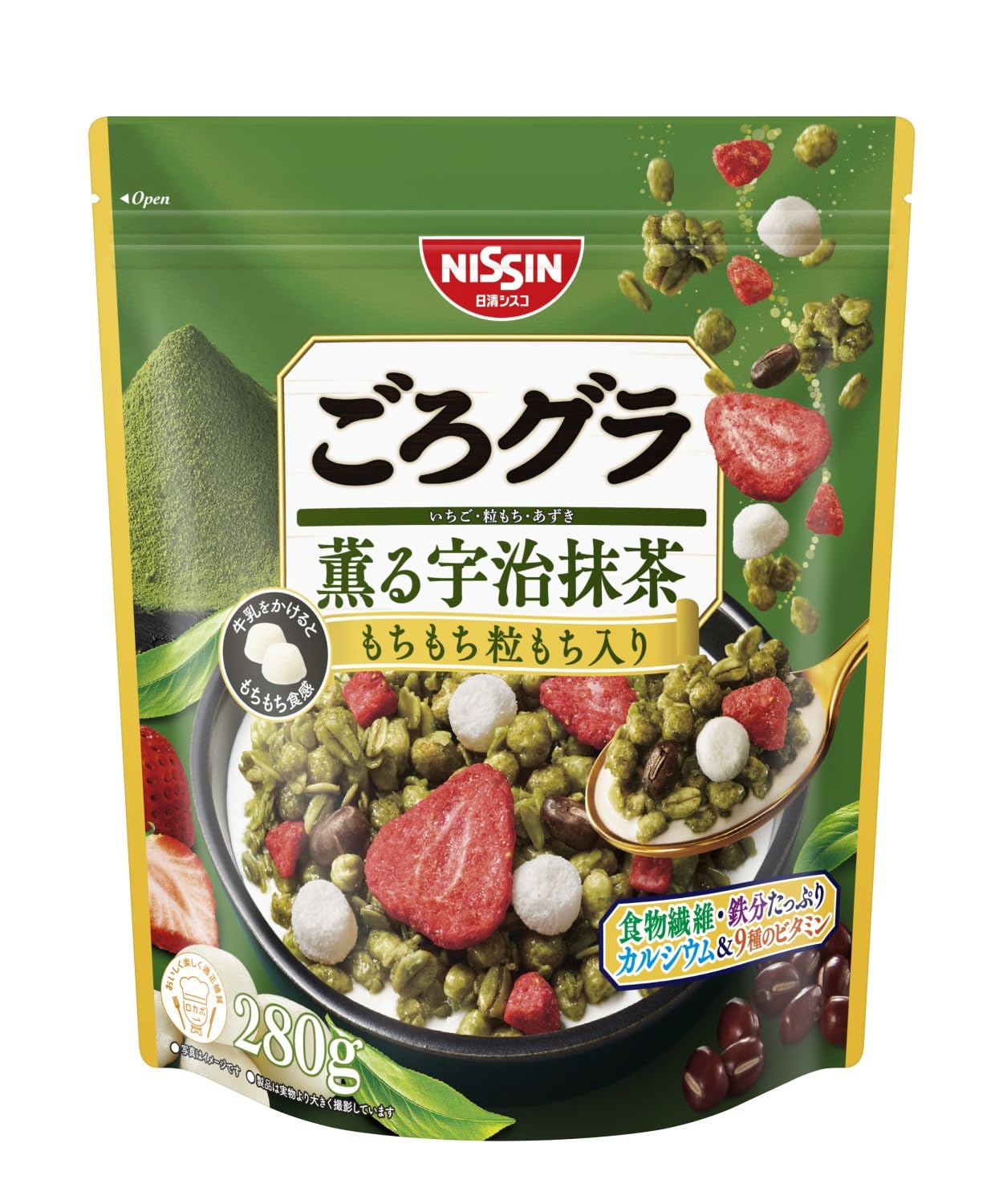 

Nissin Cisco Gorogura Ароматный Удзи Матча 280г x 6 пакетов