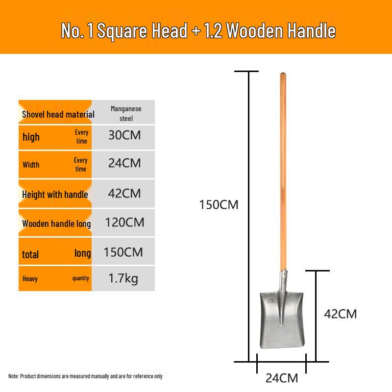 Outdoor General Manganese Steel Digging Shovel