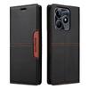 Skórzane etui antykradzieżowe z klapką dla OPPO Realme P2 P1 Pro Note 50 C65 C63 5G C53 C51 C15 C25 C25S Portfel Magnetyczne etui na telefon