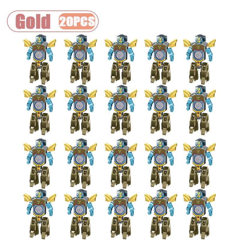 1-20PCS Novelty Fidget Spinner Transformable Robot Toy for Kids Stress Relief Sensory Relaxation Party Favor Gift